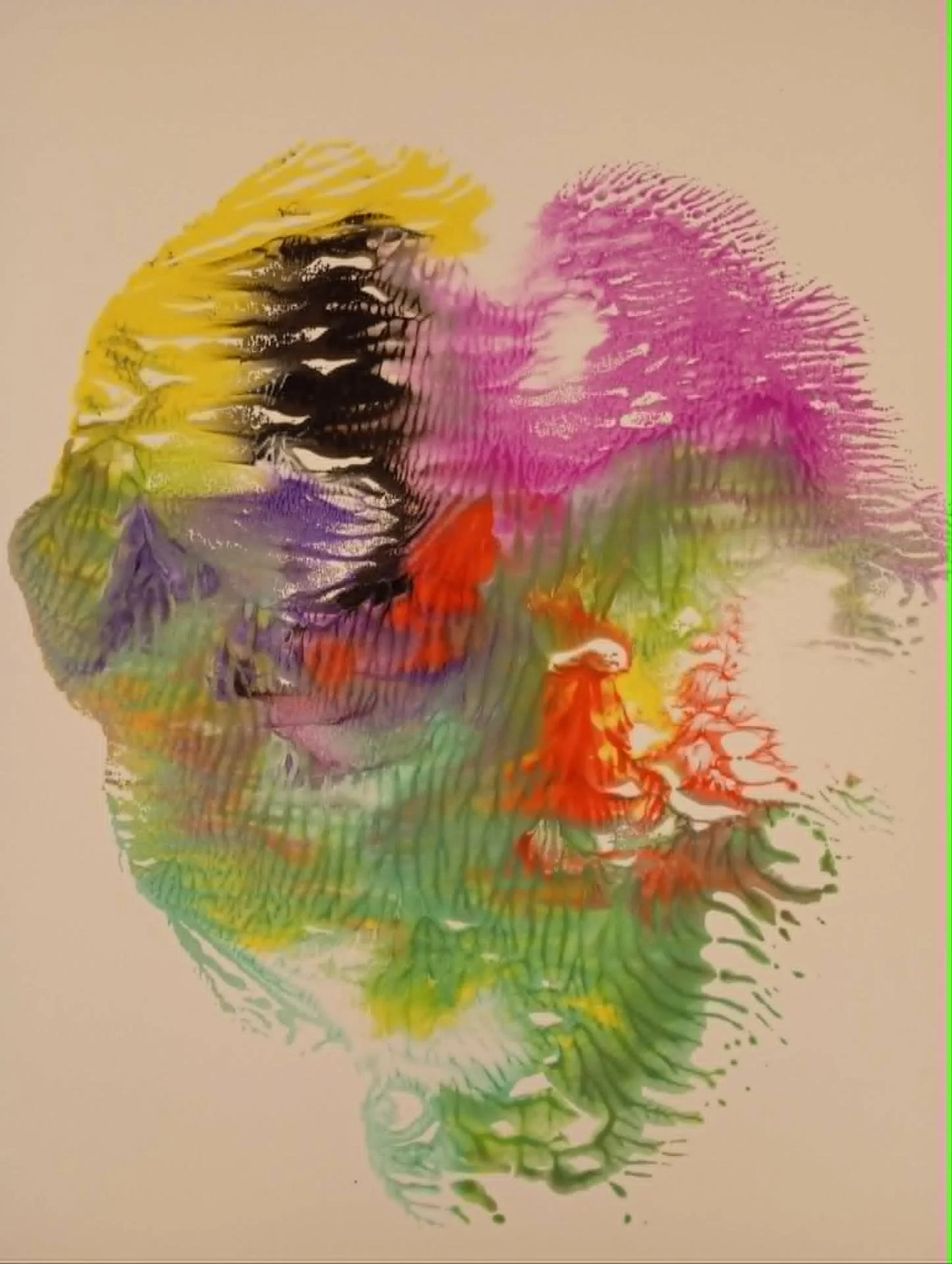 s'émerveiller en peinture atelier créatif anilem corbie