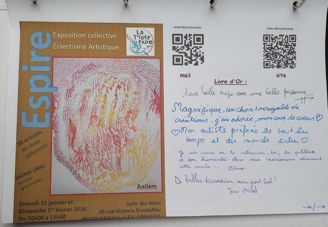 expo Espire anilem dreuil tiote expo livre d or