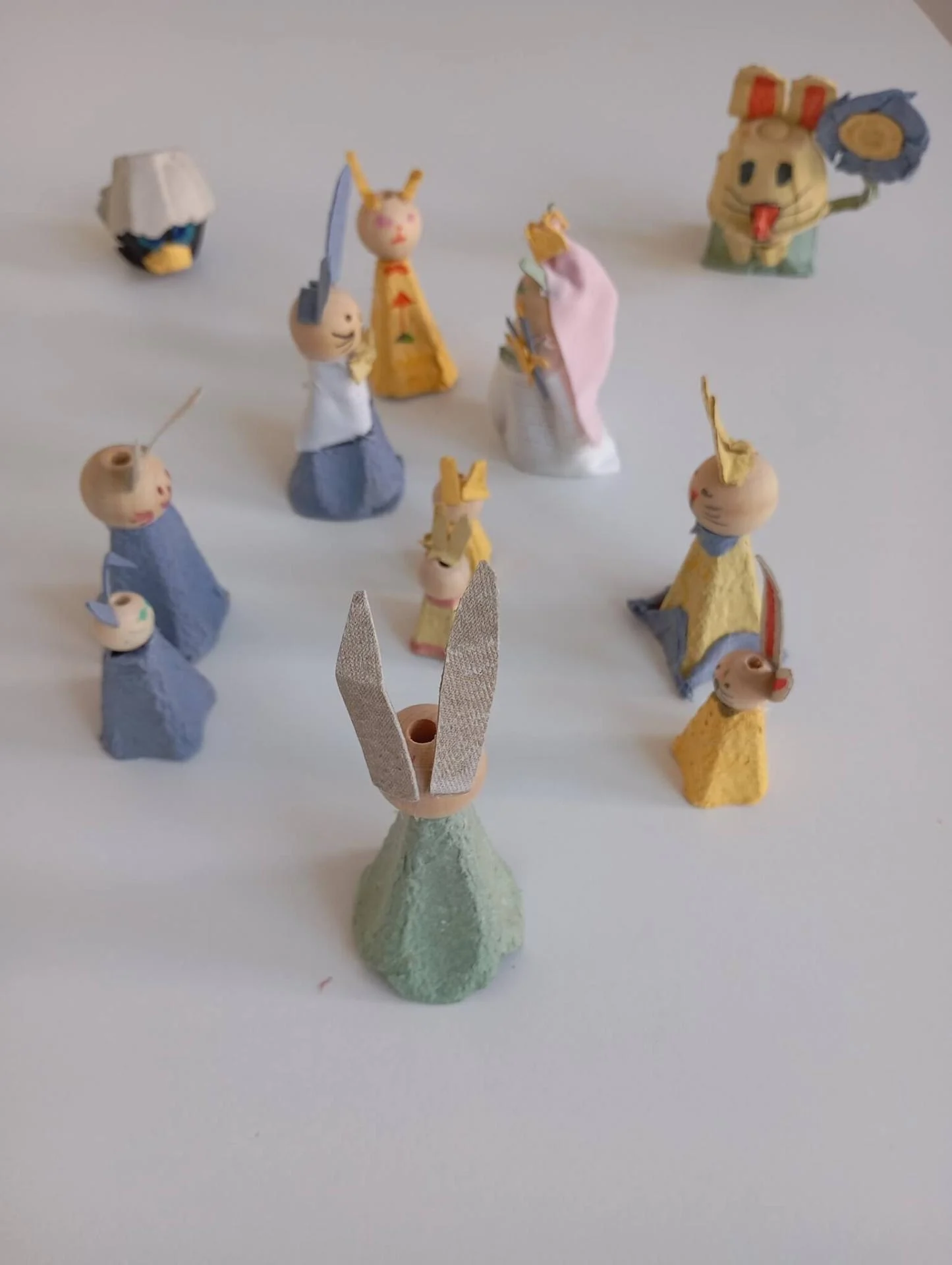 Atelier recup lapins paques atelier creatif corbie anilem melina 1