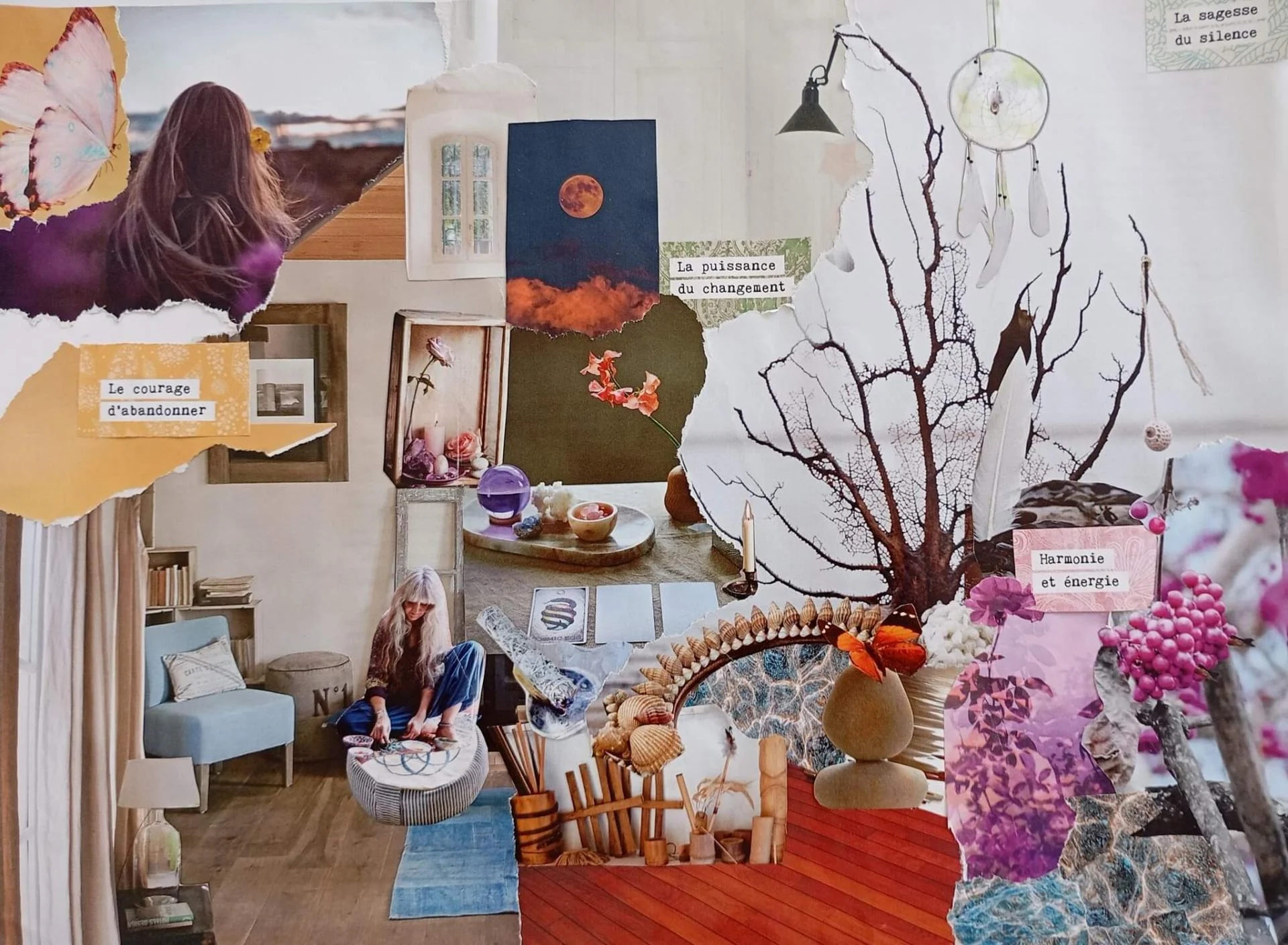 Chez soi atelier collage atelier creatif corbie l'atelier d'anilèm mélina sch