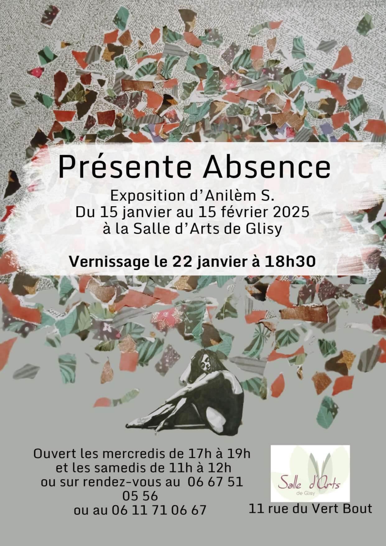 Glisy affiche anilem melina presente absence